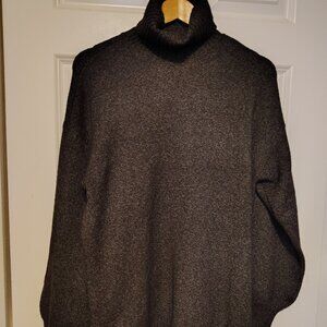 NWT Nordstrom Turtleneck Sweater BP Marled Gray Sustainable Materials Minimalist
